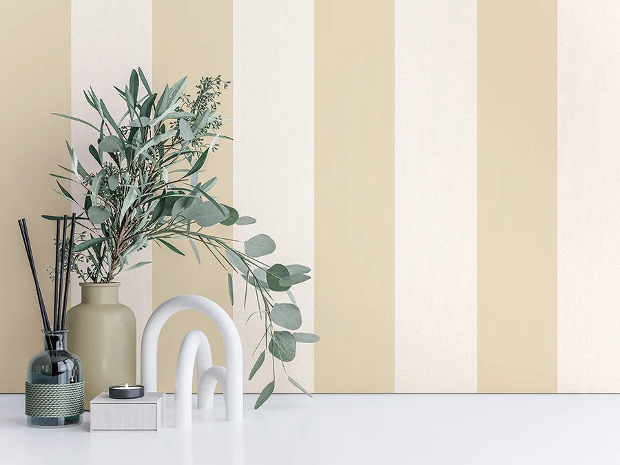 Fine Decor Tavish wallpaper, color Light Yellow, SKU FD43457