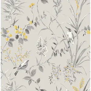 Fine Decor Mariko wallpaper, color Grey, SKU M1551