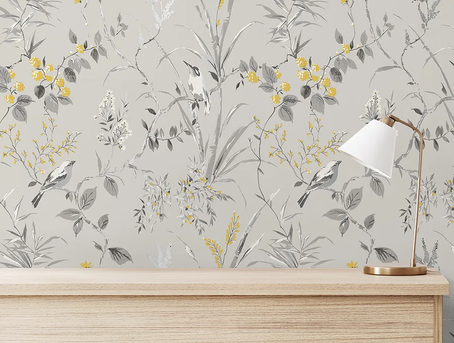 Fine Decor Mariko - Grey Wallpaper | Buy Online Fine Decor Mariko wallpaper, color Grey, SKU M1551