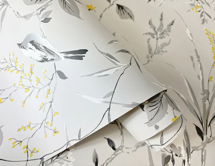 Fine Decor Mariko - Grey Wallpaper | Buy Online Fine Decor Mariko wallpaper, color Grey, SKU M1551