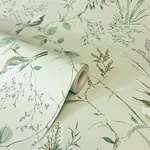 Fine Decor Mariko wallpaper, color Sage, SKU M1552