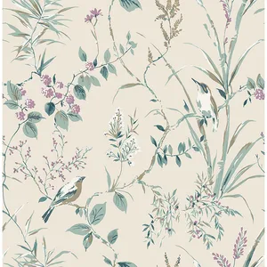 Fine Decor Mariko wallpaper, color Teal, SKU M1554