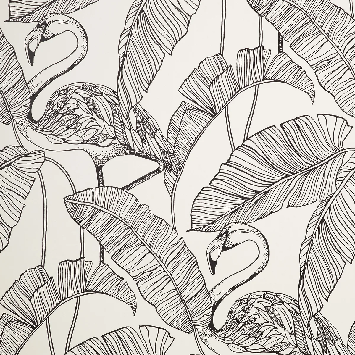Fine Decor Mulholland wallpaper, color White, SKU FD42944