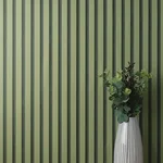 Fine Decor Reggie wallpaper, color Olive, SKU FD43289