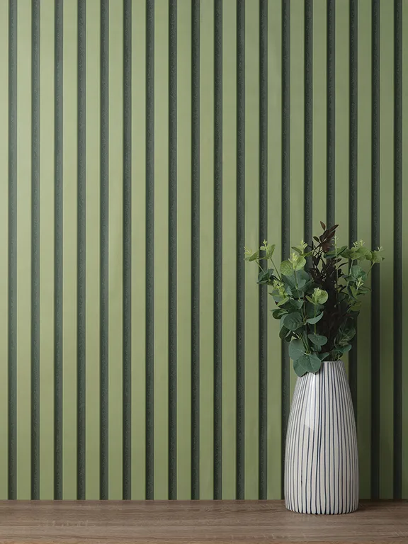Fine Decor Reggie wallpaper, color Olive, SKU FD43289