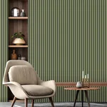 Fine Decor Reggie wallpaper, color Olive, SKU FD43289