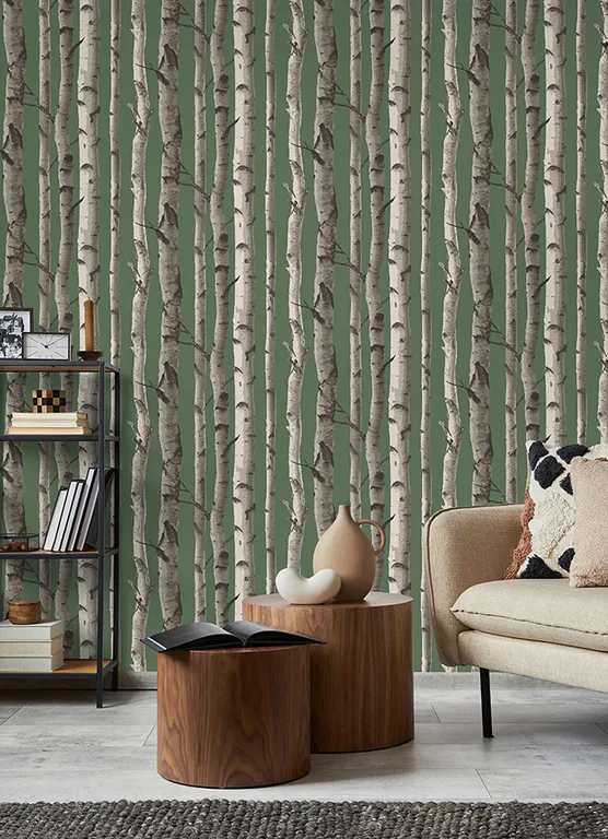 Fine Decor Chester wallpaper, color Dark Green, SKU FD43292