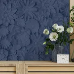 Fine Decor Dacre - Dark Blue Wallpaper | Buy Online Fine Decor Dacre wallpaper, color Dark Blue, SKU FD42690