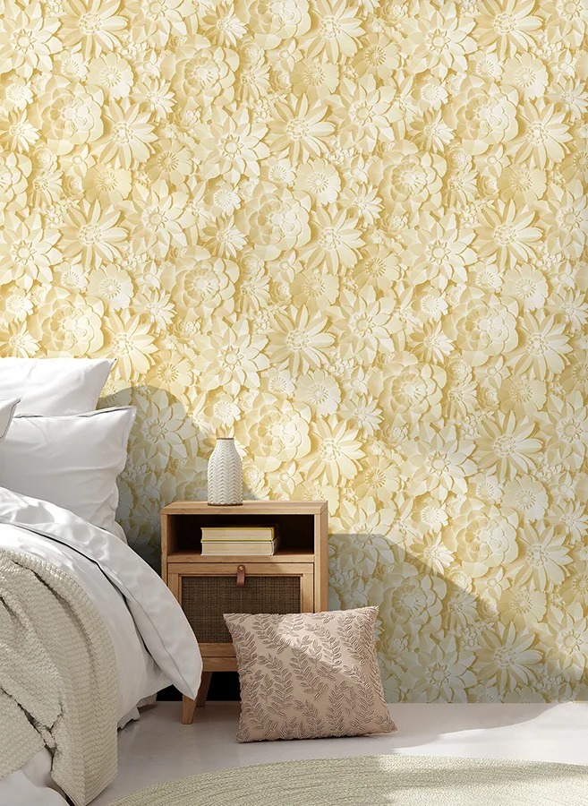 Fine Decor Dacre wallpaper, color Yellow, SKU FD42597