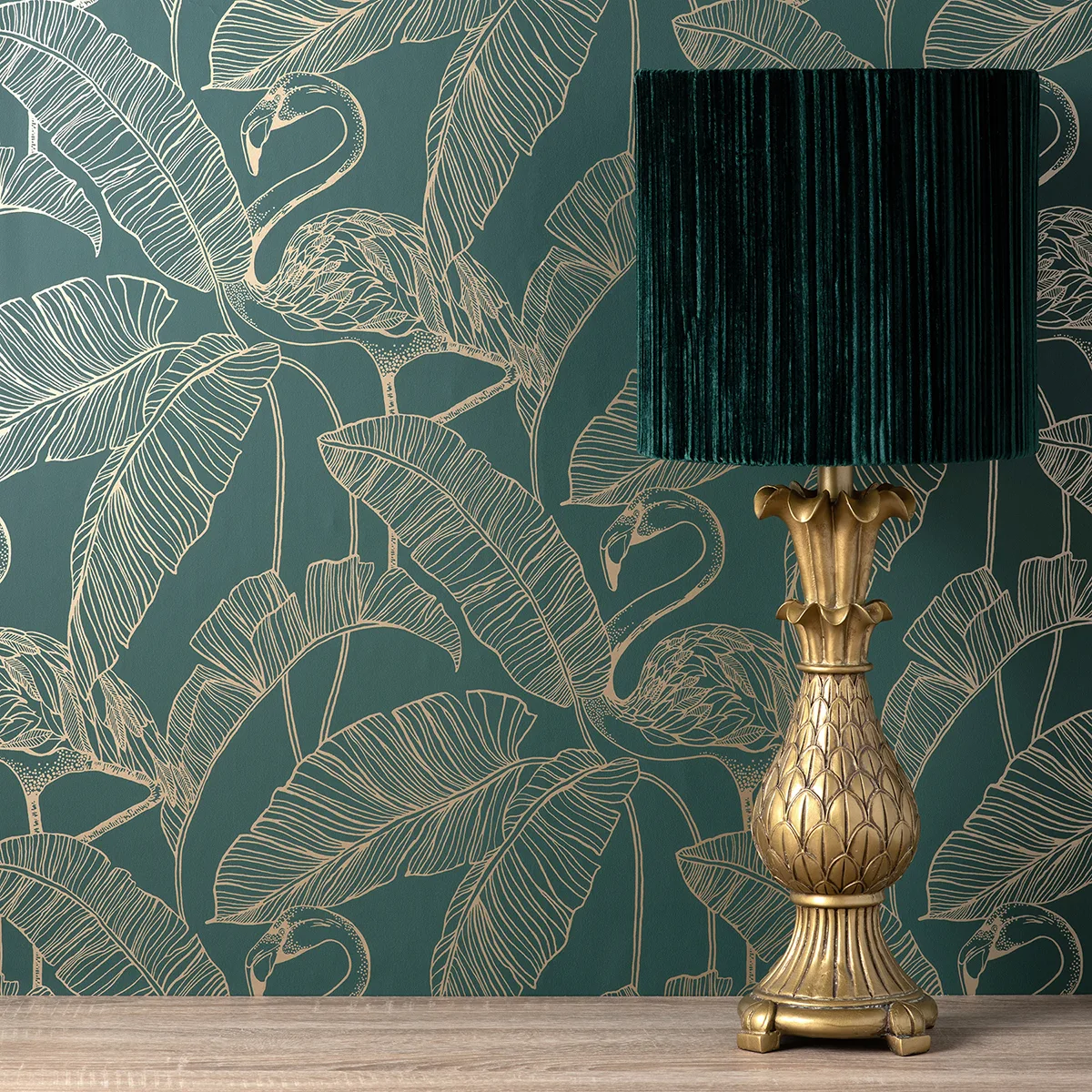 Fine Decor Mulholland - Dark Green Wallpaper | Buy Online Fine Decor Mulholland wallpaper, color Dark Green, SKU FD42946