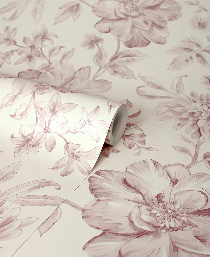 Fine Decor Gabriela - Pink Wallpaper | Buy Online Fine Decor Gabriela wallpaper, color Pink, SKU FD43609