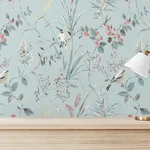 Fine Decor Mariko - Light Blue Wallpaper | Buy Online Fine Decor Mariko wallpaper, color Light Blue, SKU M1856