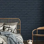 Fine Decor Alpin wallpaper, color Navy, SKU FD43602