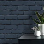 Fine Decor Alpin wallpaper, color Navy, SKU FD43602