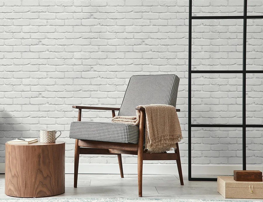 Fine Decor Alpin wallpaper, color White, SKU FD43600