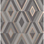 Fine Decor Shard - Charcoal Wallpaper | Buy Online Fine Decor Shard wallpaper, color Charcoal, SKU FD42607