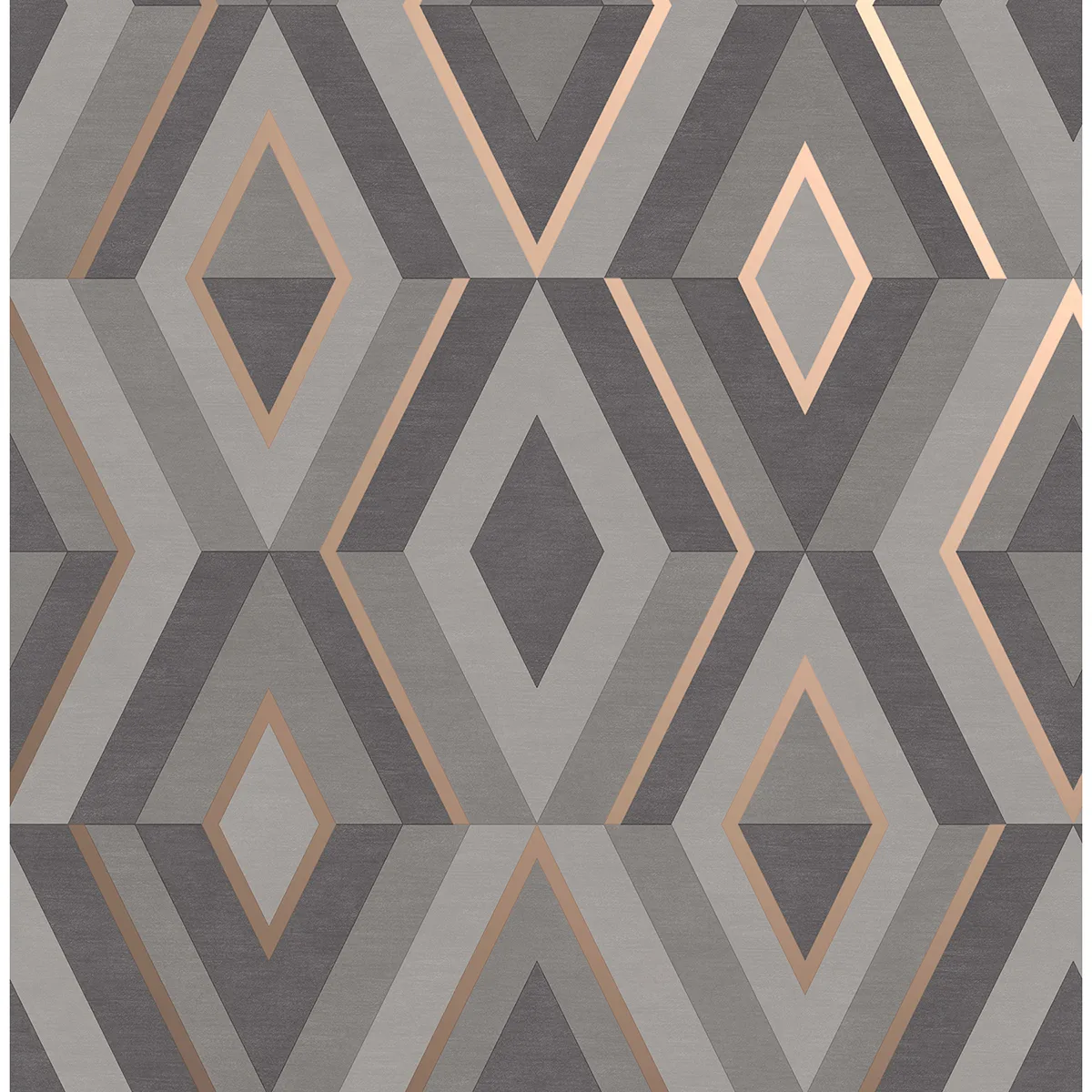 Fine Decor Shard wallpaper, color Charcoal, SKU FD42607