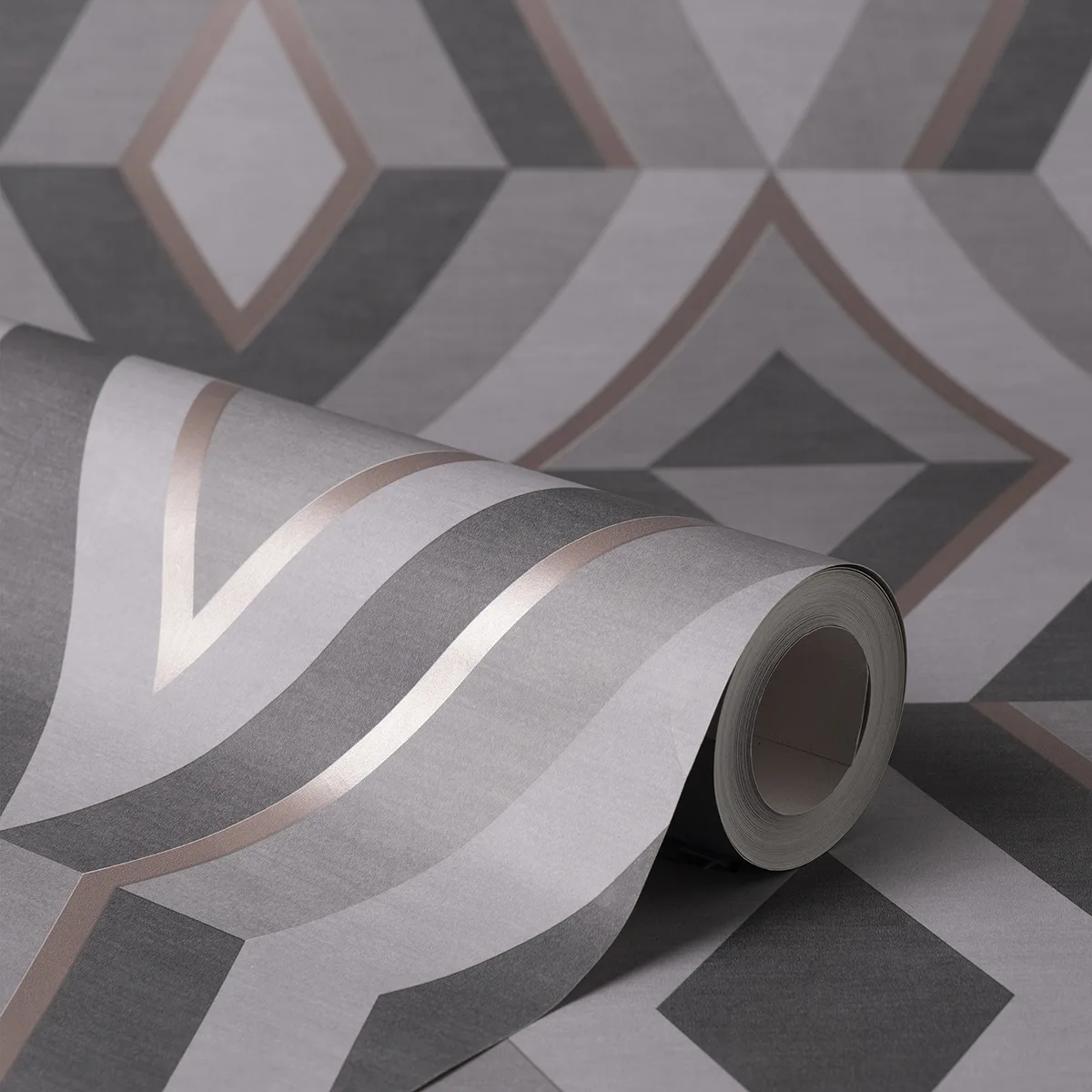 Fine Decor Shard - Charcoal Wallpaper | Buy Online Fine Decor Shard wallpaper, color Charcoal, SKU FD42607