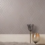 Fine Decor Shard - Grey Wallpaper | Buy Online Fine Decor Shard wallpaper, color Grey, SKU FD42604