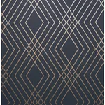 Fine Decor Shard - Navy Wallpaper | Buy Online Fine Decor Shard wallpaper, color Navy, SKU FD42605