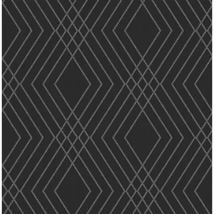 Fine Decor Shard wallpaper, color Black, SKU FD43614