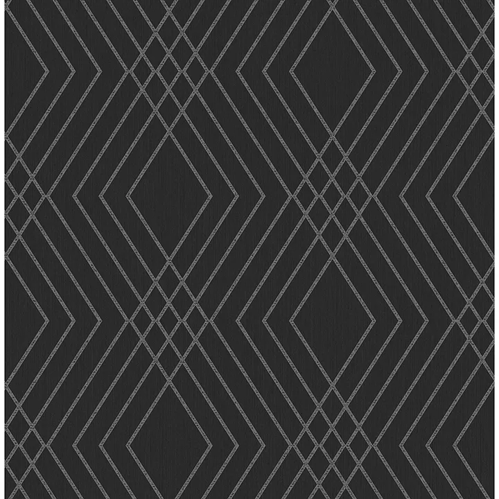 Fine Decor Shard wallpaper, color Black, SKU FD43614