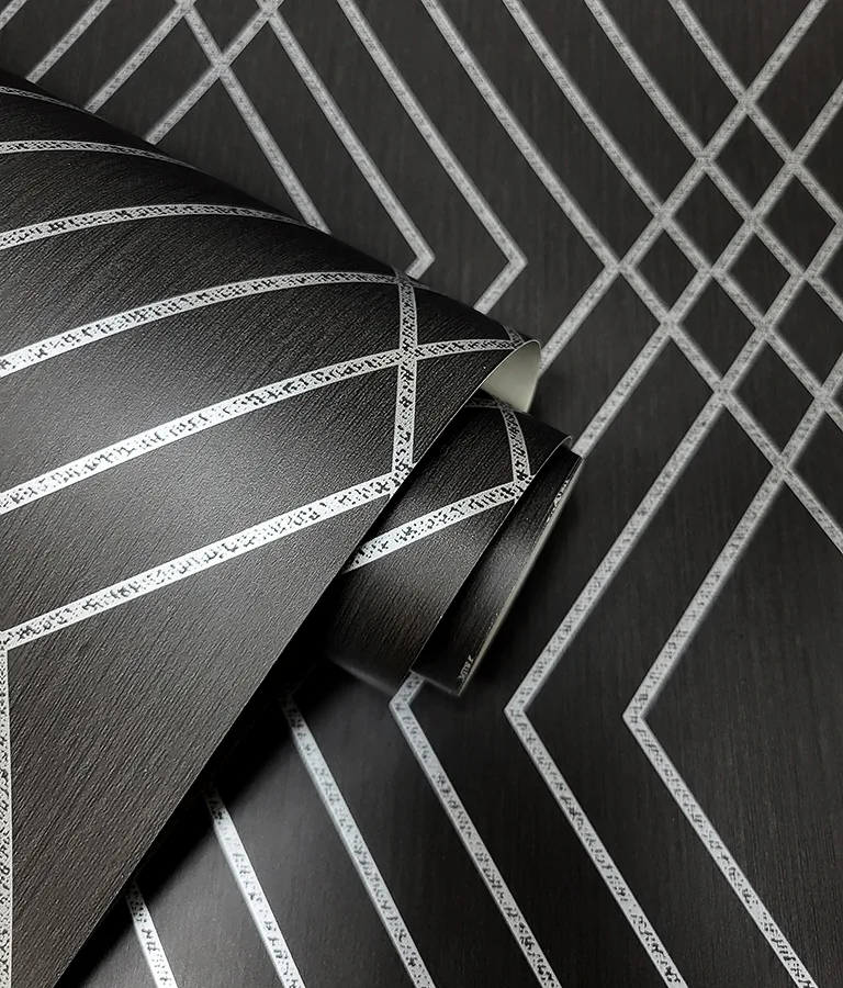 Fine Decor Shard - Black Wallpaper | Buy Online Fine Decor Shard wallpaper, color Black, SKU FD43614