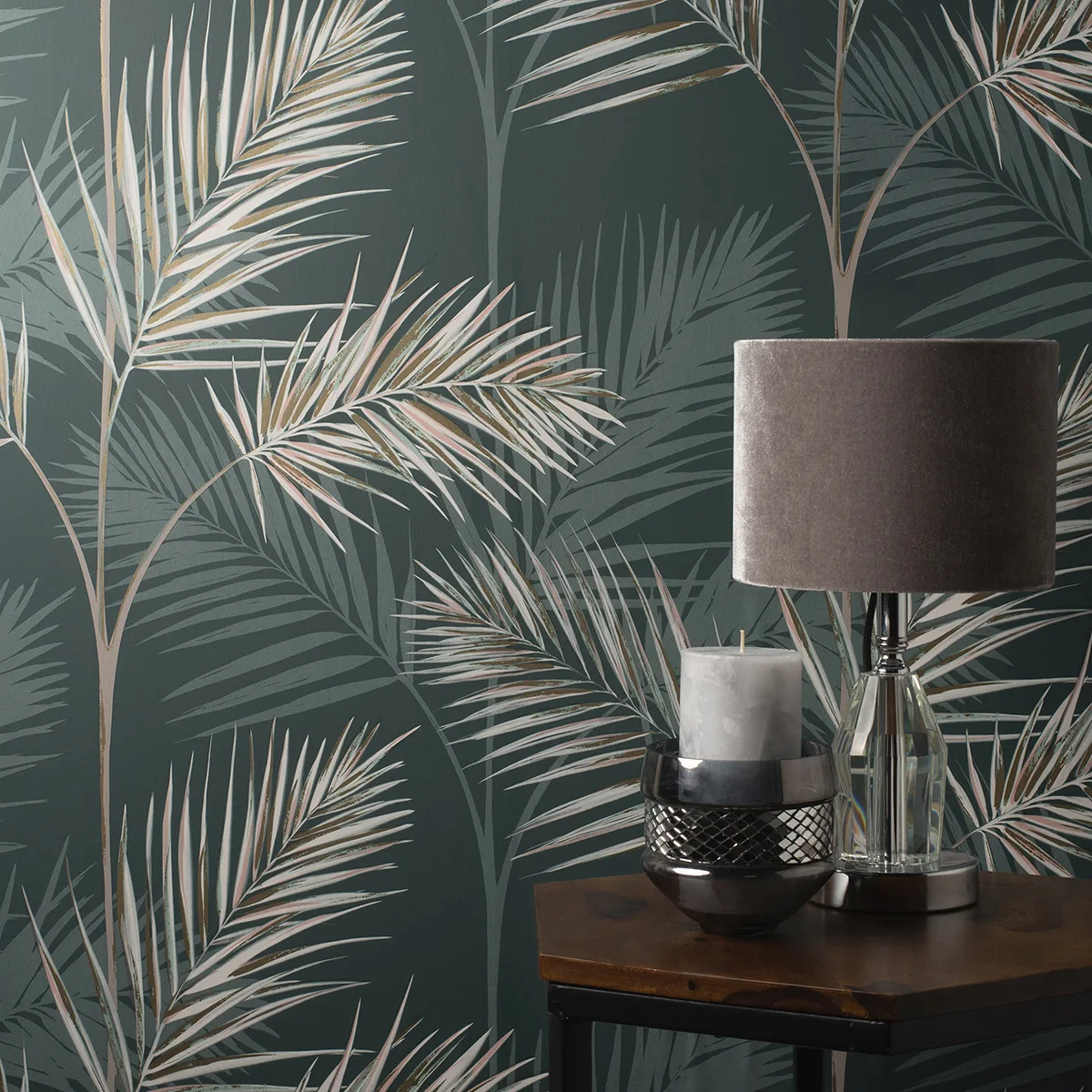 Fine Decor South Beach - Evergreen Wallpaper | Buy Online Fine Decor South Beach wallpaper, color Evergreen, SKU FD42679