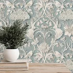 Fine Decor Fae - Sky Blue Wallpaper | Buy Online Fine Decor Fae wallpaper, color Sky Blue, SKU FD43605