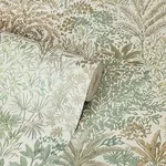 Fine Decor Meilani - Green Wallpaper | Buy Online Fine Decor Meilani wallpaper, color Green, SKU M95676