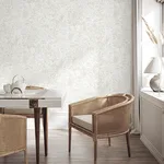 Fine Decor Meilani wallpaper, color White & Silver, SKU M95677