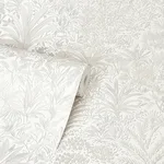 Fine Decor Meilani wallpaper, color White & Silver, SKU M95677