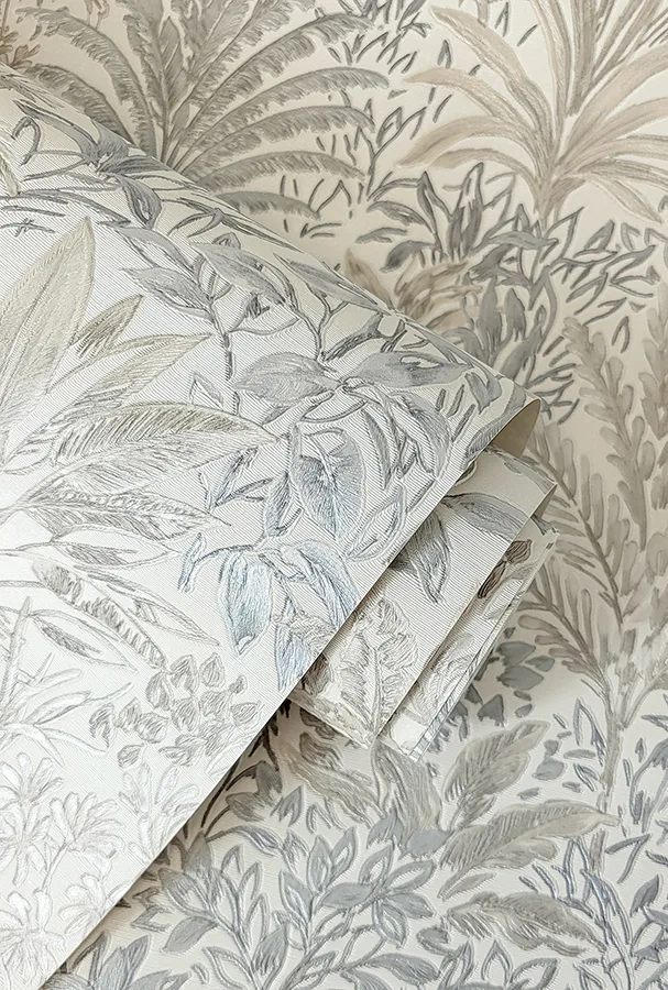 Fine Decor Meilani - Natural & Grey Wallpaper | Buy Online Fine Decor Meilani wallpaper, color Natural & Grey, SKU M95678