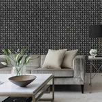 Fine Decor Romero - Black Wallpaper | Buy Online Fine Decor Romero wallpaper, color Black, SKU M95682