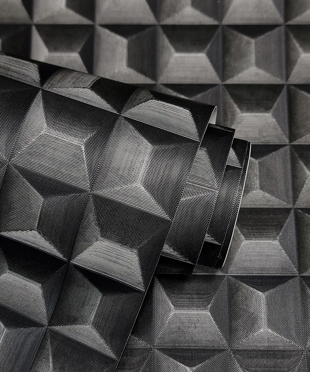 Fine Decor Romero wallpaper, color Black, SKU M95682