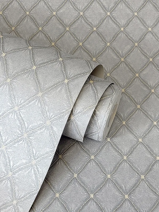 Fine Decor Santina wallpaper, color Natural & Grey, SKU M95681