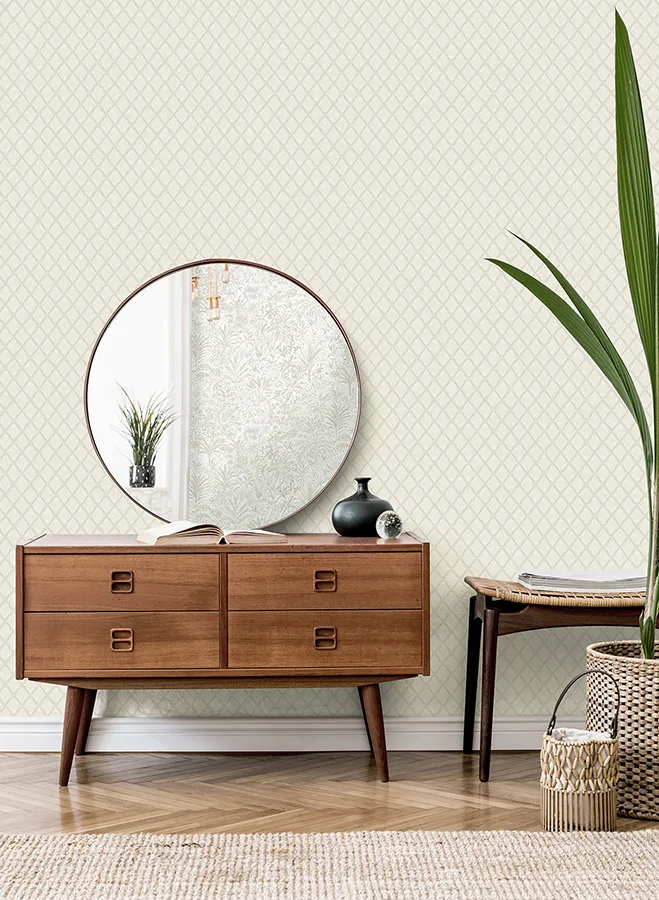 Fine Decor Santina - White & Silver Wallpaper | Buy Online Fine Decor Santina wallpaper, color White & Silver, SKU M95680