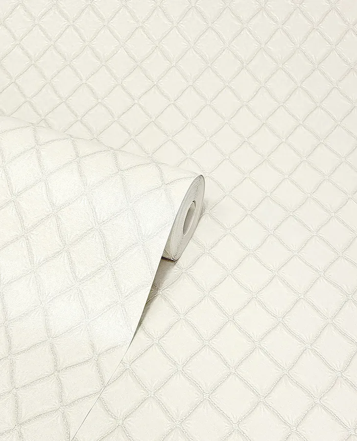 Fine Decor Santina - White & Silver Wallpaper | Buy Online Fine Decor Santina wallpaper, color White & Silver, SKU M95680