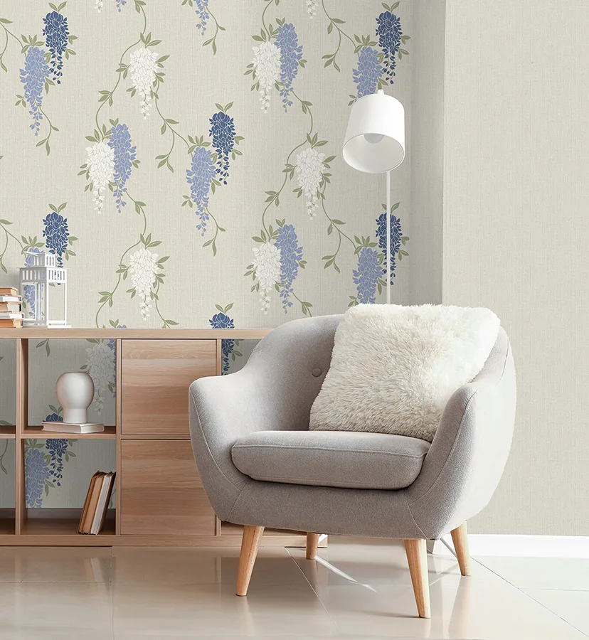 Fine Decor Aisla wallpaper, color Blue, SKU FD43674
