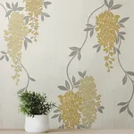 Fine Decor Aisla wallpaper, color Yellow, SKU FD43672