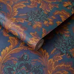 House of Hackney Amarantha Wallpaper in Ink House of Hackney Amarantha wallpaper in Ink, blooms and foliage in ink