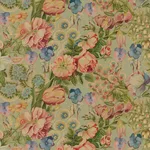 House of Hackney Amatoria Wallpaper in Apple House of Hackney Amatoria wallpaper in Apple, blooms and foliage in apple