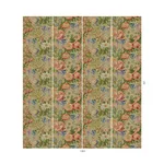 House of Hackney Amatoria Wallpaper in Apple House of Hackney Amatoria wallpaper in Apple, blooms and foliage in apple