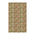 House of Hackney Amatoria wallpaper in Tourmaline, blooms and foliage in tourmaline