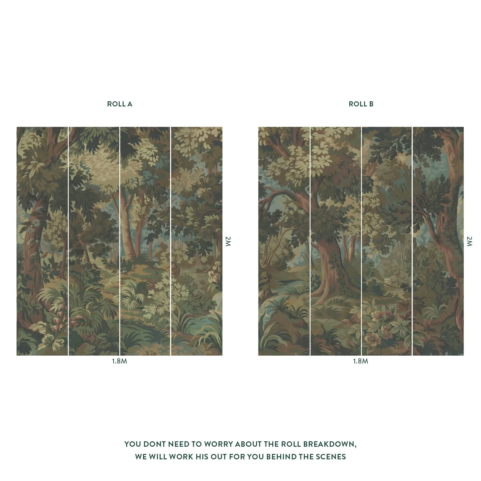 House of Hackney Arborea Wallpaper in Autumn House of Hackney Arborea wallpaper in Autumn, foliage and trees in autumn
