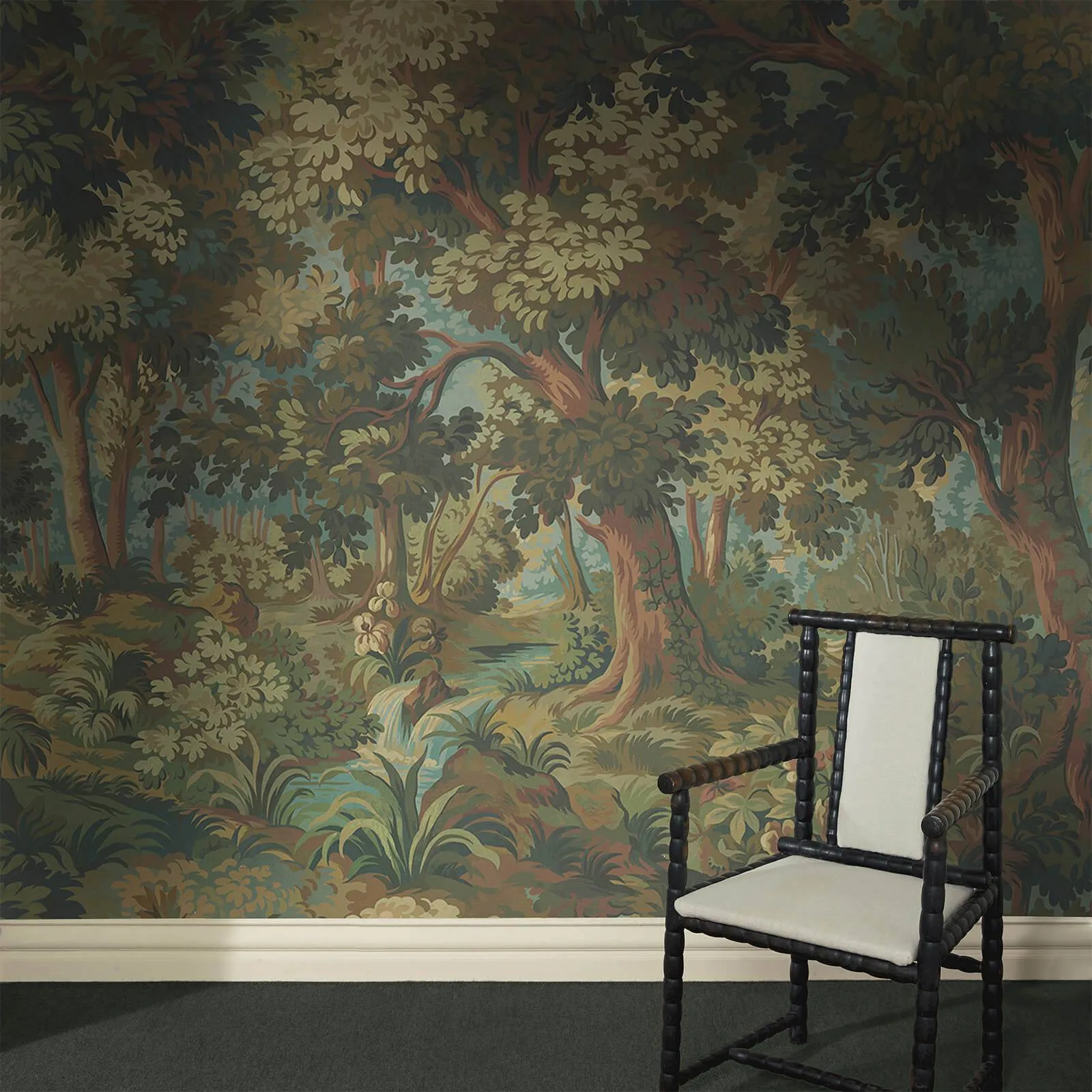 House of Hackney Arborea wallpaper in Autumn, foliage and trees in autumn