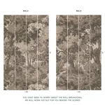 House of Hackney Arborea Wallpaper in Earth House of Hackney Arborea wallpaper in Earth, foliage and trees in earth