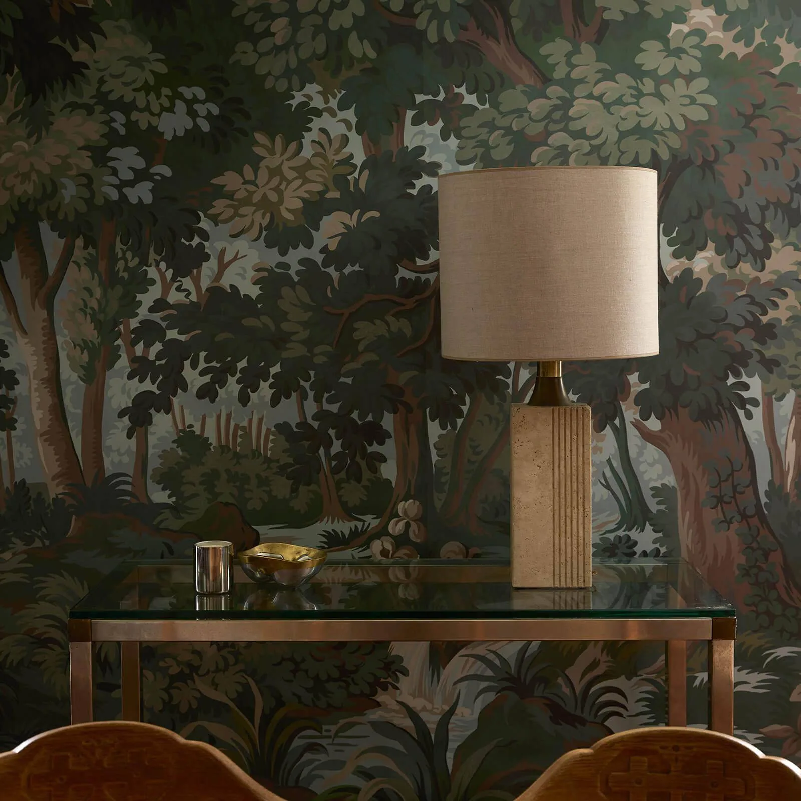 House of Hackney Arborea Wallpaper in Euphorbia House of Hackney Arborea wallpaper in Euphorbia, foliage and trees in euphorbia