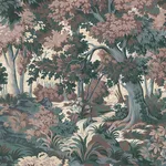 House of Hackney Arborea Wallpaper in Tourmaline House of Hackney Arborea wallpaper in Tourmaline, foliage and trees in tourmaline