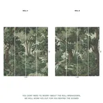 House of Hackney Arborea Wallpaper in Verde House of Hackney Arborea wallpaper in Verde, foliage and trees in verde